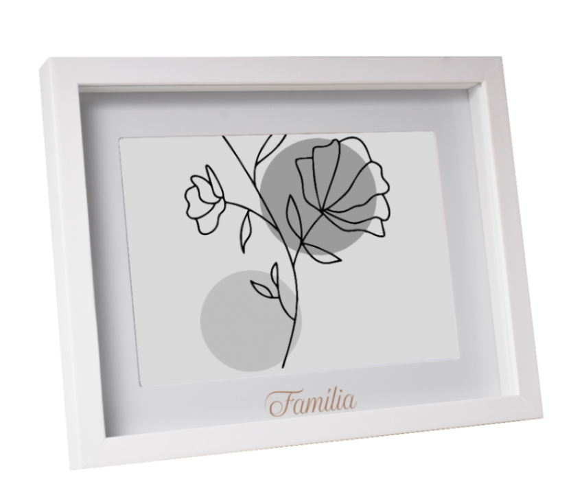PORTA-RETRATO VITRINE - FAMÍLIA