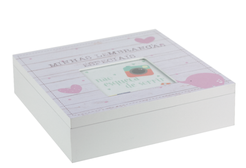 CAIXA FOTO BABY ROSA