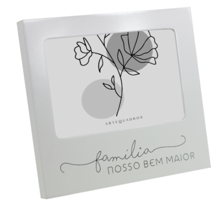 PORTA-RETRATO MDF FAMÍLIA NOSSO BEM MAIOR