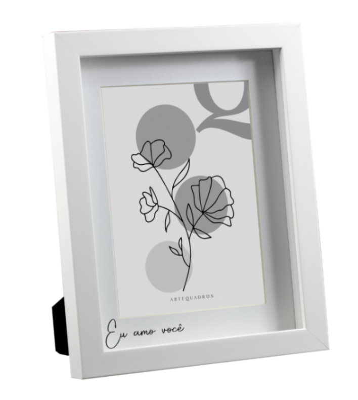 PORTA-RETRATO VITRINE EU AMO VOCÊ