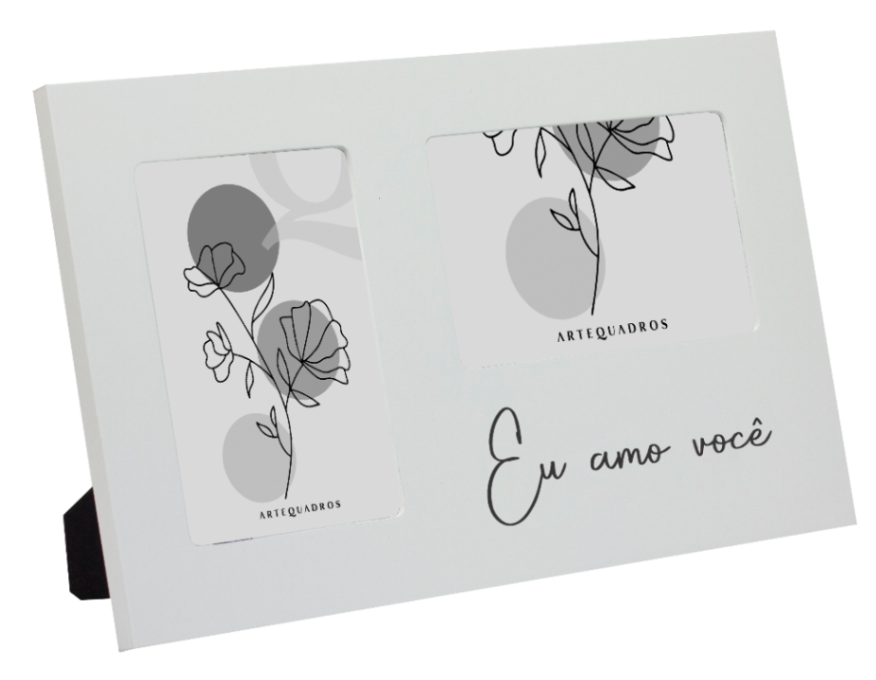 PORTA-RETRATO EU AMO VOCÊ