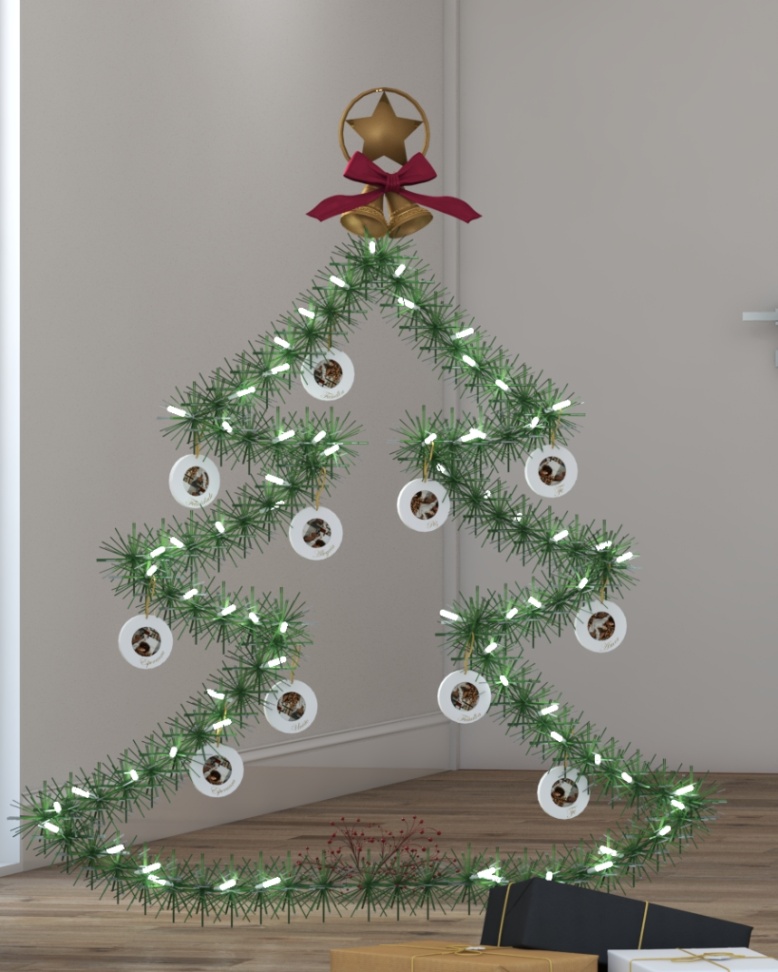 BOLACHA DE NATAL PALAVRAS