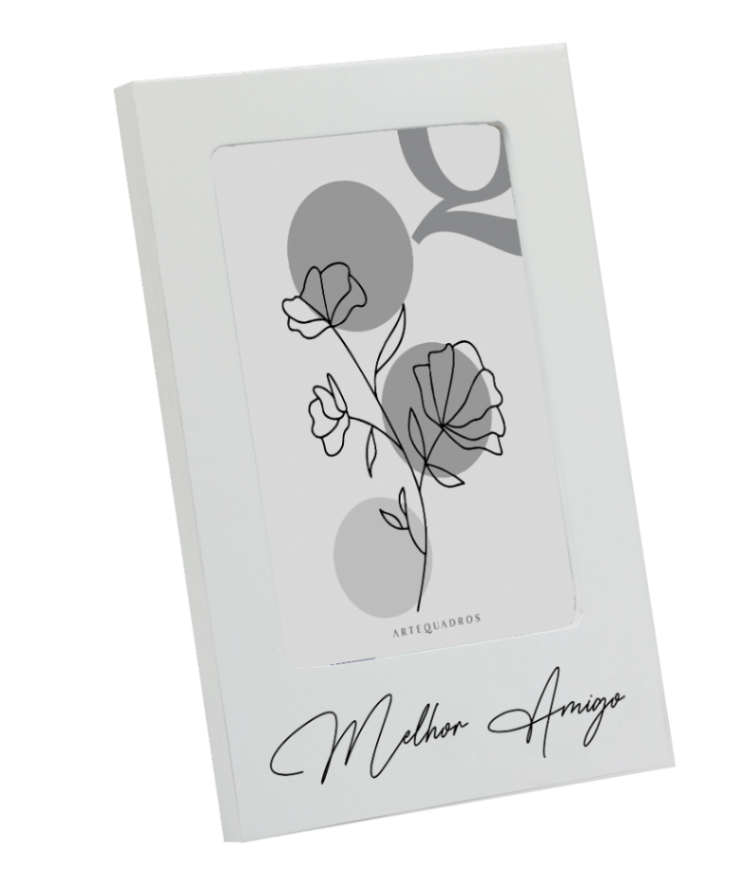 PORTA-RETRATO MDF MELHOR AMIGO