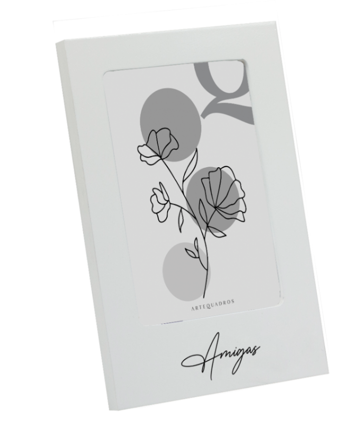PORTA-RETRATO MDF AMIGAS