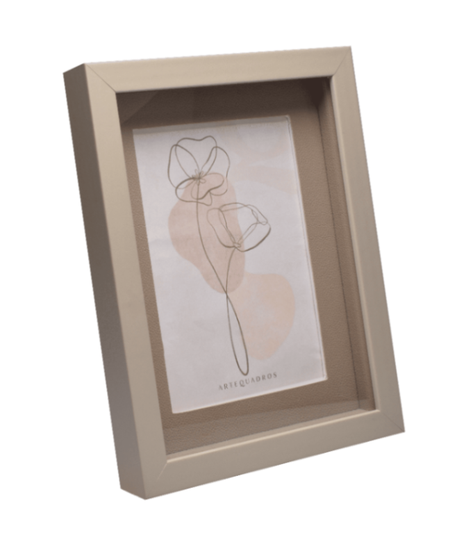 PORTA-RETRATO DECOR CREME
