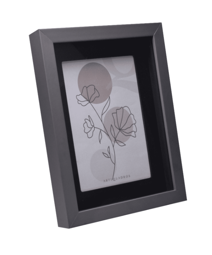 PORTA-RETRATO DECOR URBAN PASPATUR PRETO