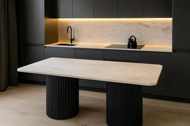 Traverten Zenda Yemek Masası - Artes Design Premium Mobilya Detay Görseli 1 | Artes Design Modelleri