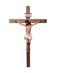 CRUCIFIXO MEDIDAS TOTAIS: 170 CM MEDIDAS DO CRISTO: 95 CM