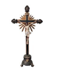 CRUCIFIXO COM BASE