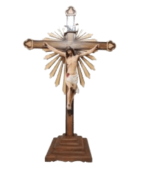 CRUCIFIXO COM BASE