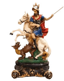SÃO JORGE TAMANHO: 60CM