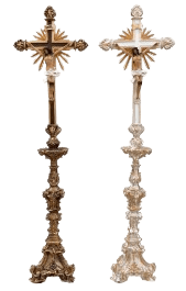 CRUZ DE ALTAR TAMANHO: 120CM