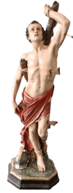 SÃO SEBASTIÃO TAMANHO: 80CM