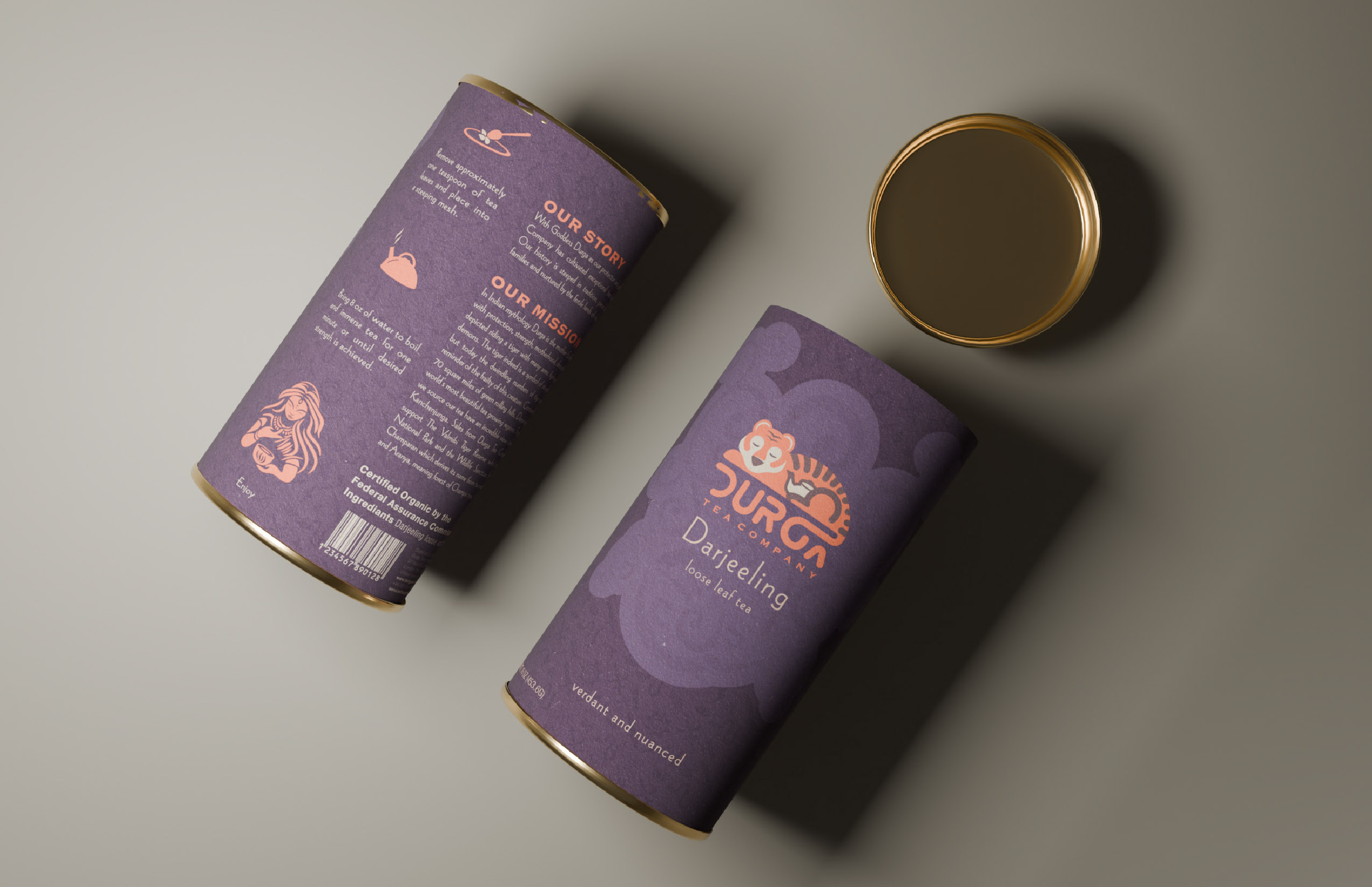Durga Tea: Brand Identity Guidelines - Additional View 3