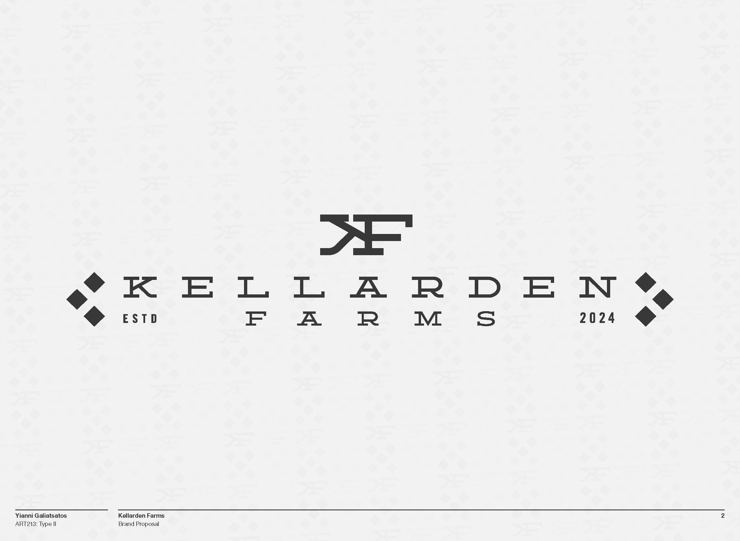 Kellarden Farm: Identity Proposal - Additional View 1