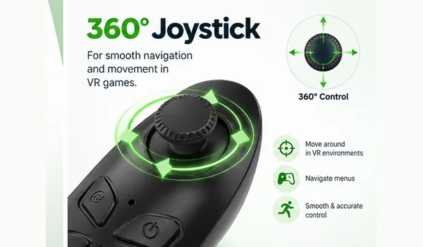 Front view of the IRUSU remote controller