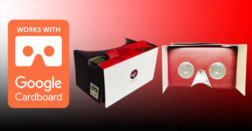 IRUSU Google Cardboard VR headset