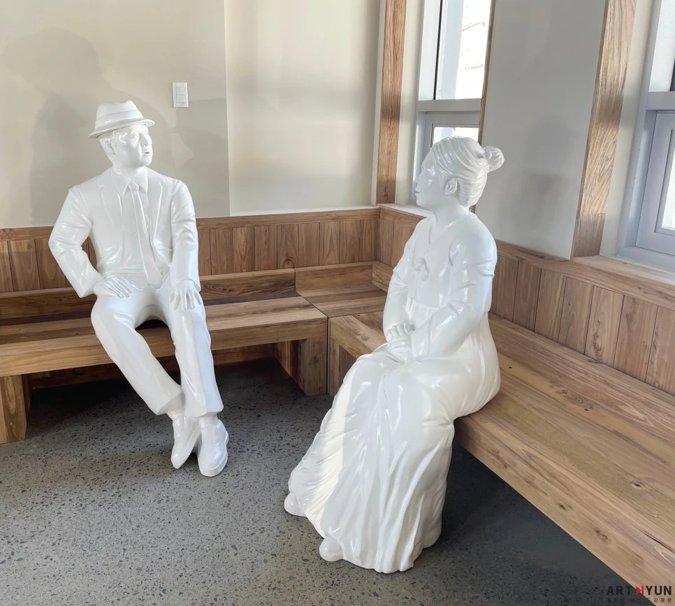 진주역 박물관 조형물