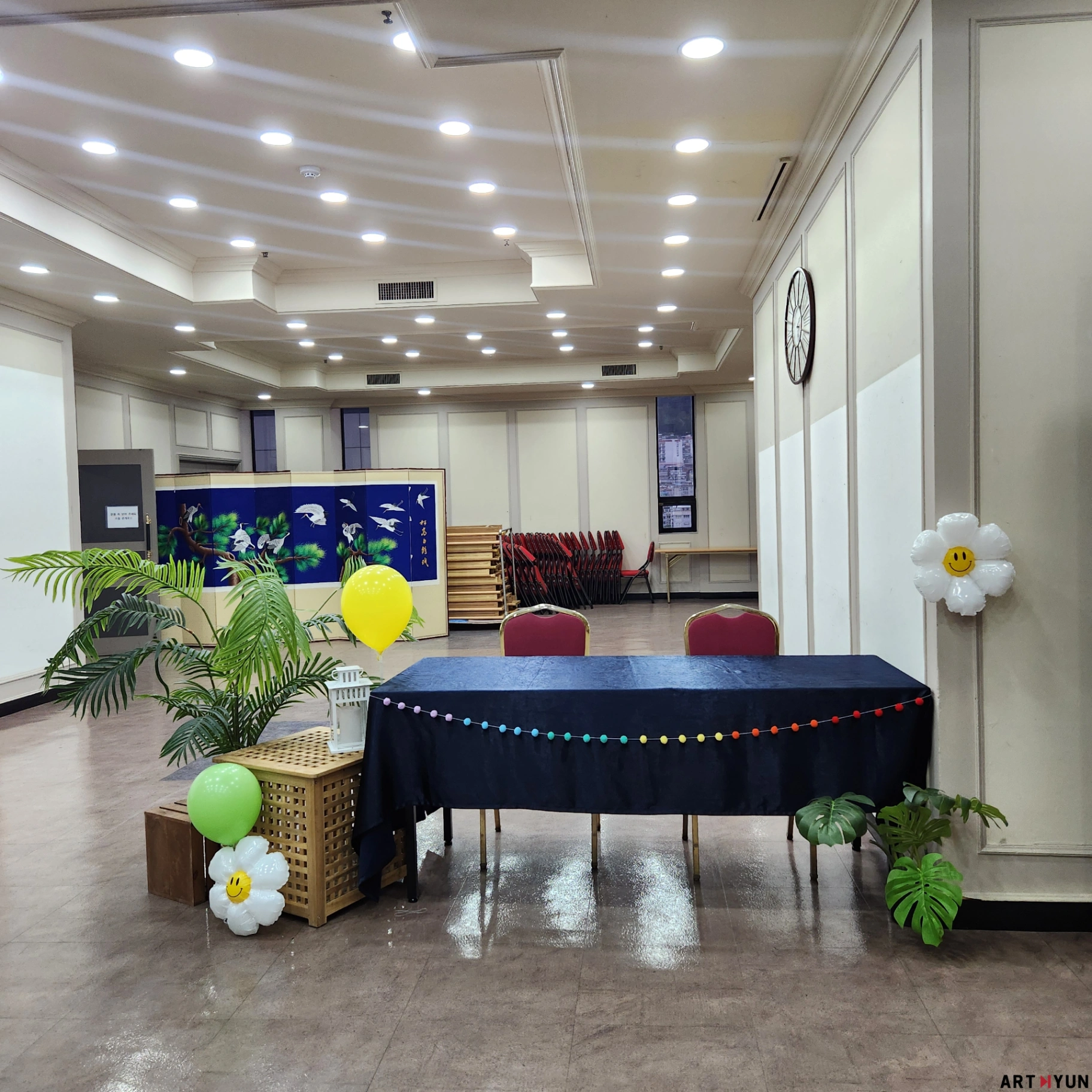 부산문화재단 부산일보 소강당 공연 공간조성