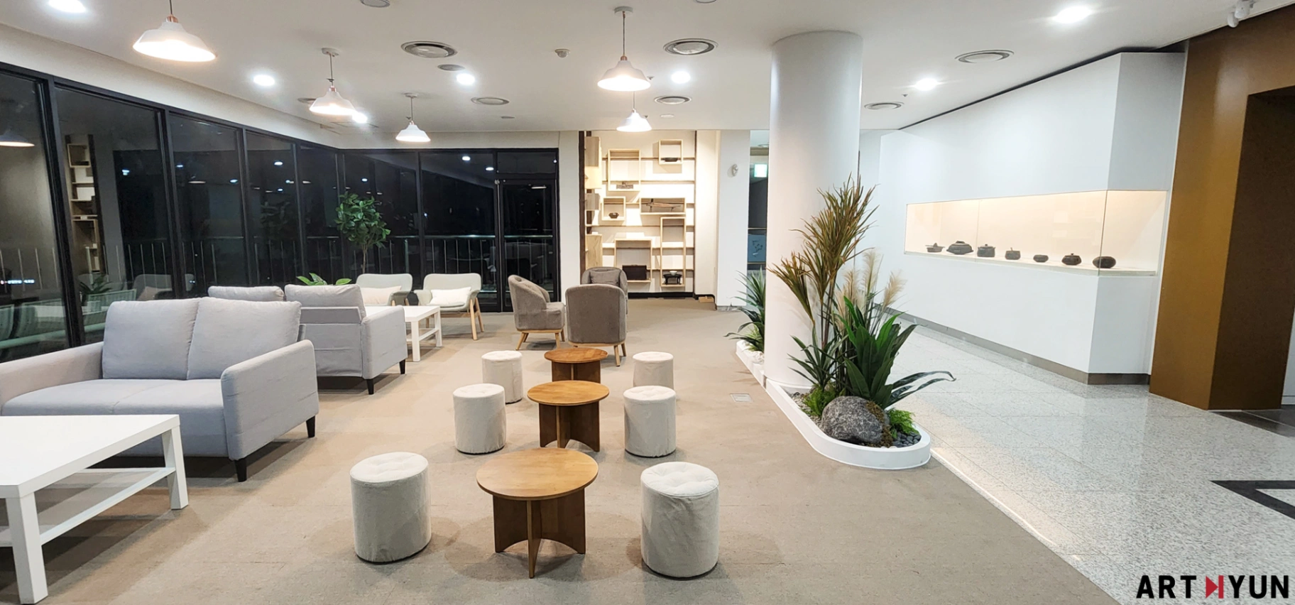 산청 한의학박물관 휴게공간