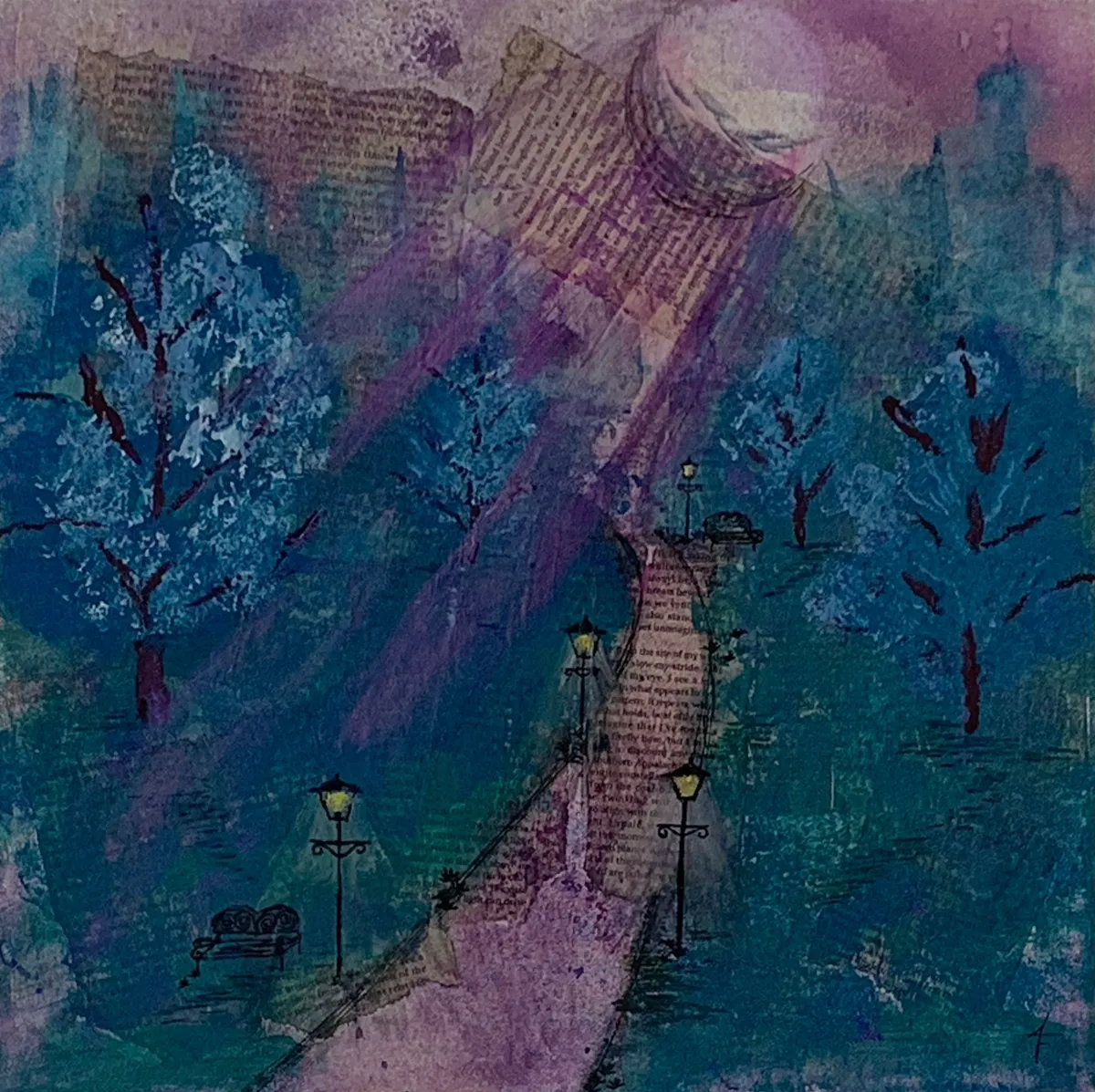 Walk of Dreams 14"x14" — image 1 of 1