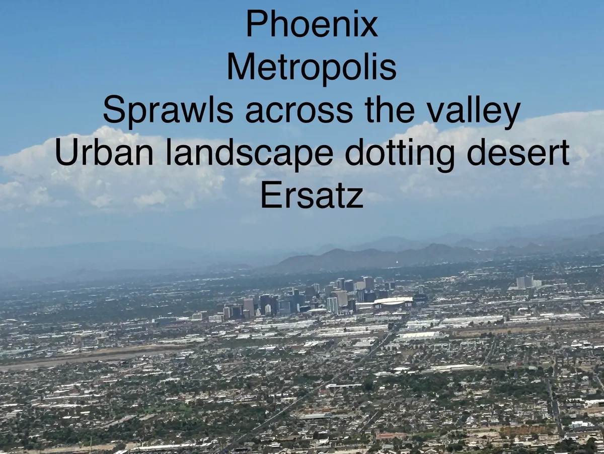 Phoenix view from South Mountain — image 1 of 1
