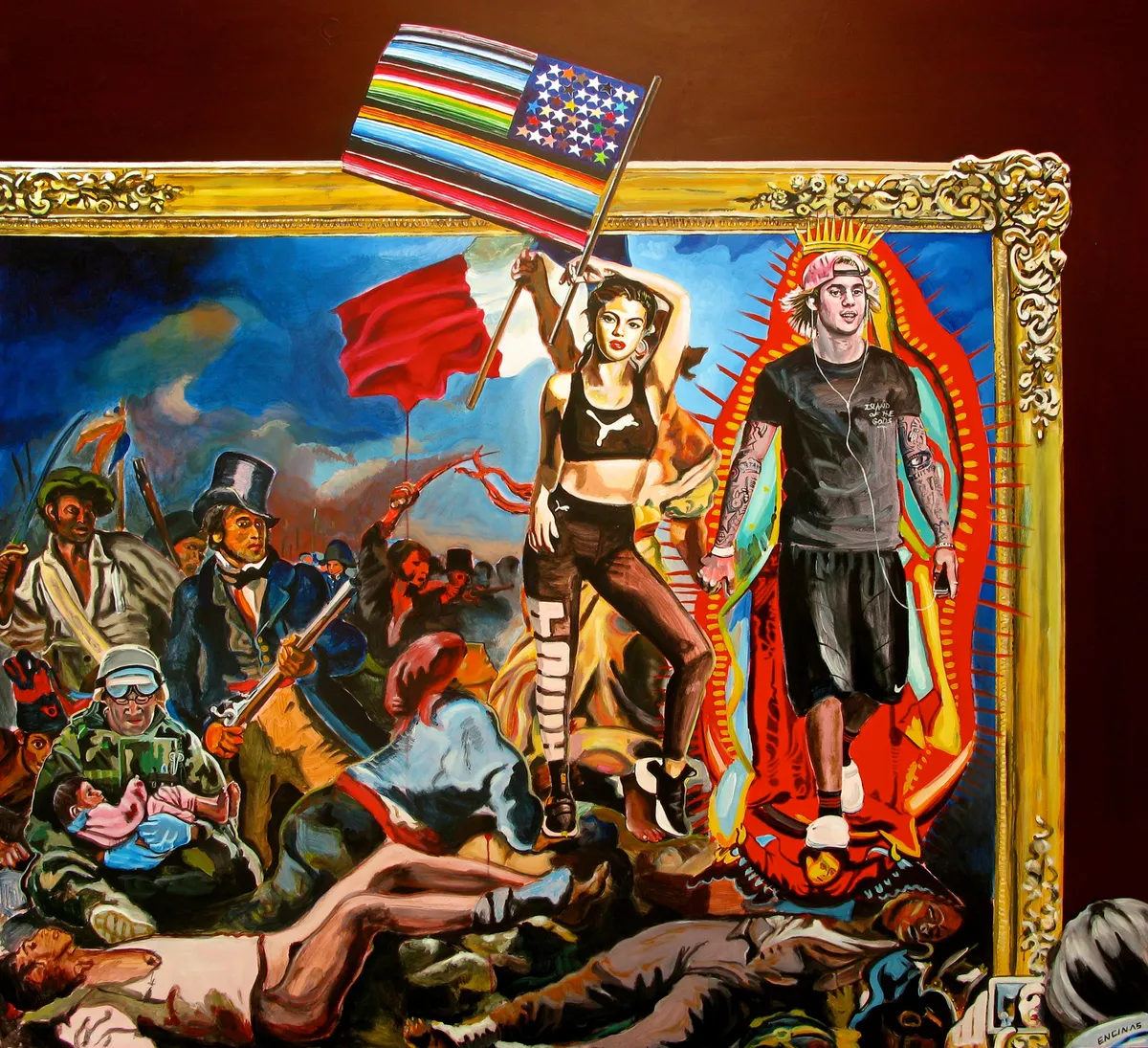 DELACROIX MEETS THE BEIB AND SELENA — image 1 of 2