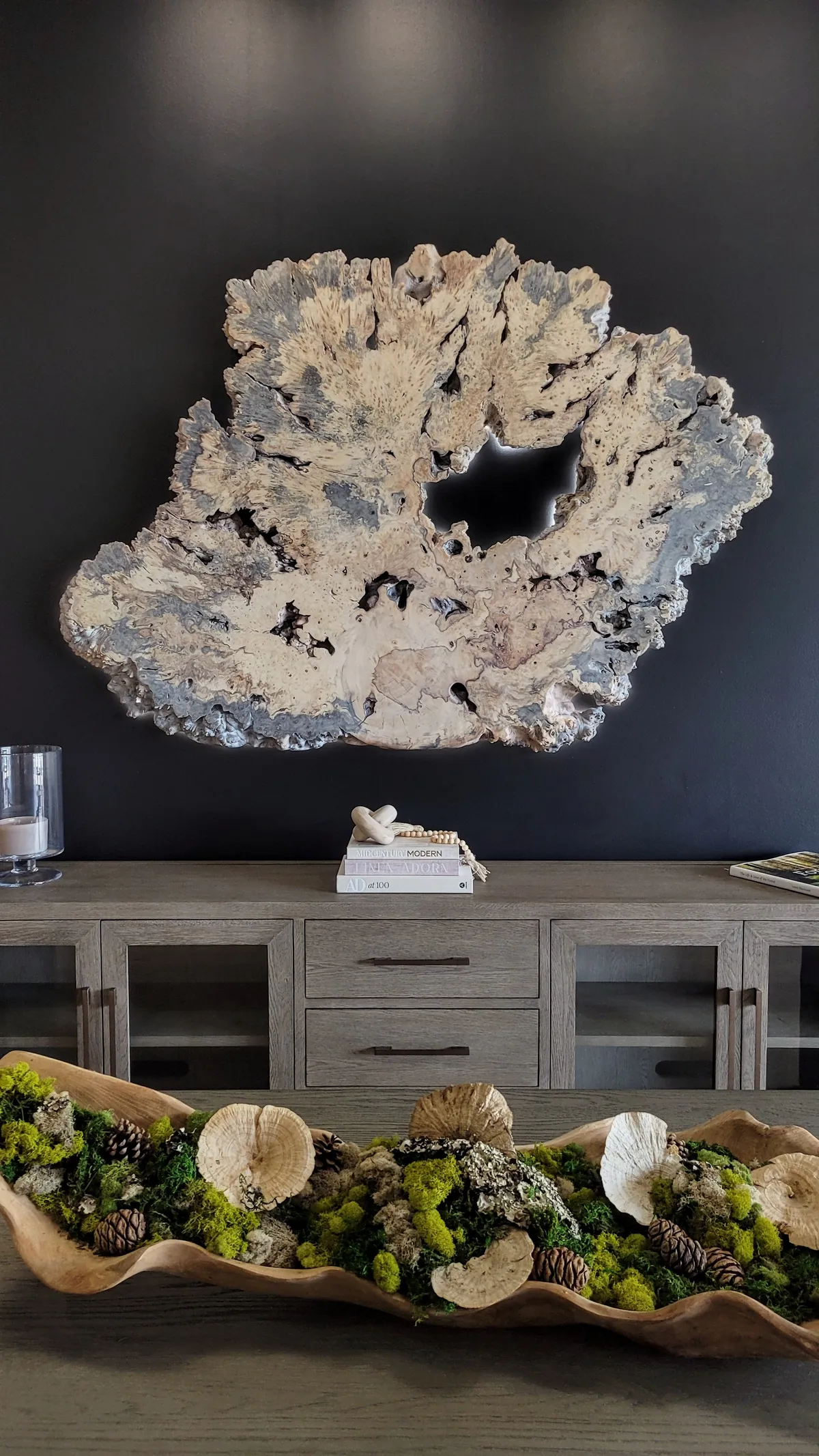 Buckeye Burl 50x77 Live Edge Wall Art — image 1 of 4
