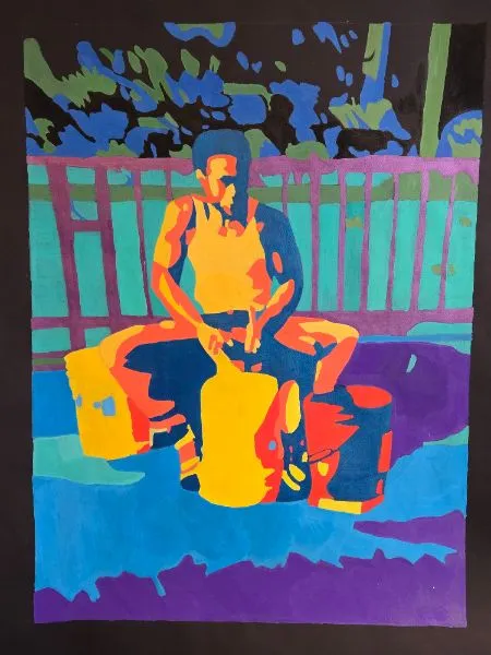 The drummer — image 1 of 1