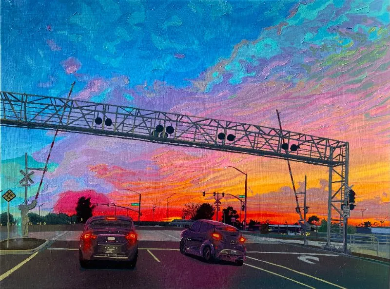 Rainbow Clouds at Grand Ave — image 1 of 1
