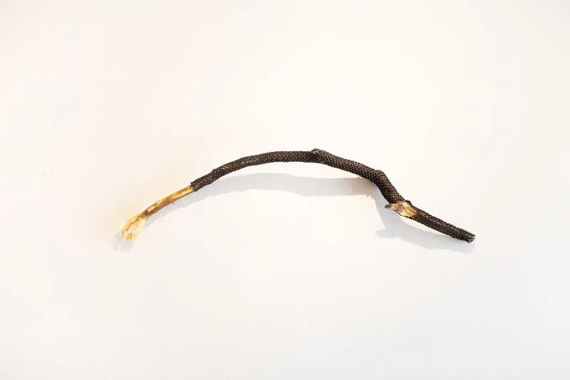 Black Beaded Stick — image 1 of 3