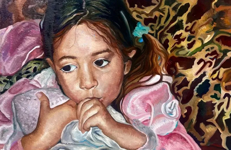 she didn't know i'd paint her one day — image 1 of 1