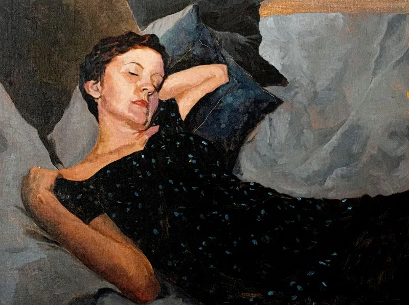 Joseph’s sister-in-law, lying in repose — image 1 of 1
