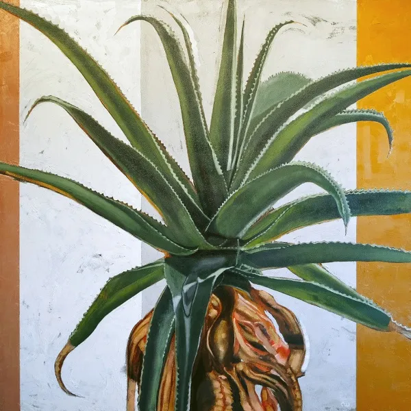 Agave with Stripes #1 — image 1 of 1