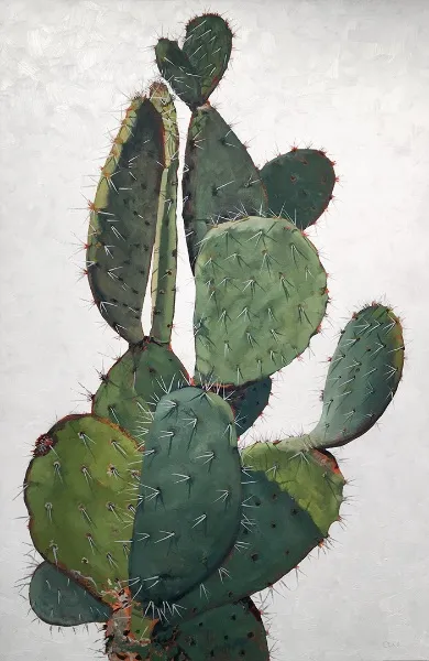 Cactus in White #1 — image 1 of 1