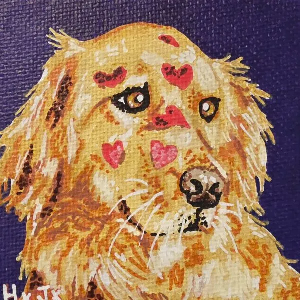 Doggy Kisses Magnet — image 1 of 1
