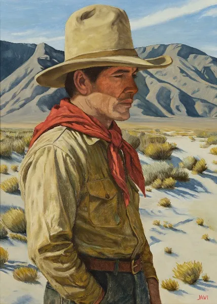 The Cow-less Cowboy — image 1 of 1