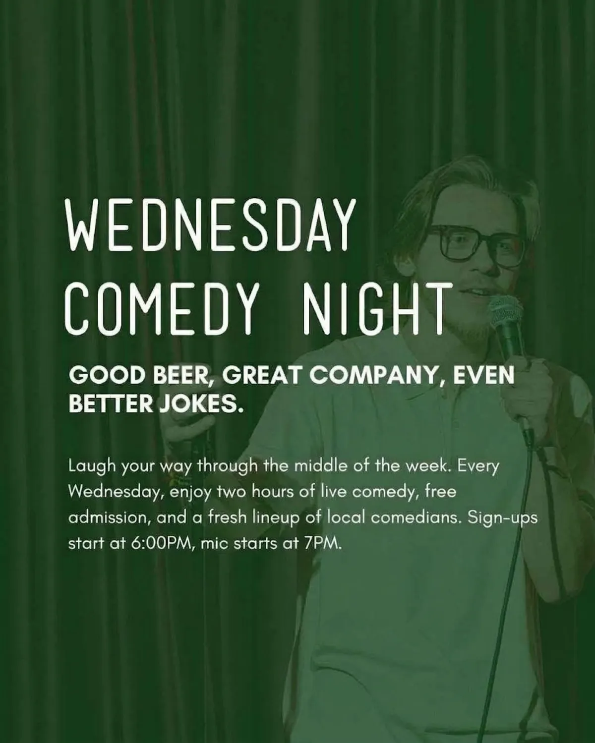 Wednesday Comedy Night at Greenwood Brewing gallery photo 1