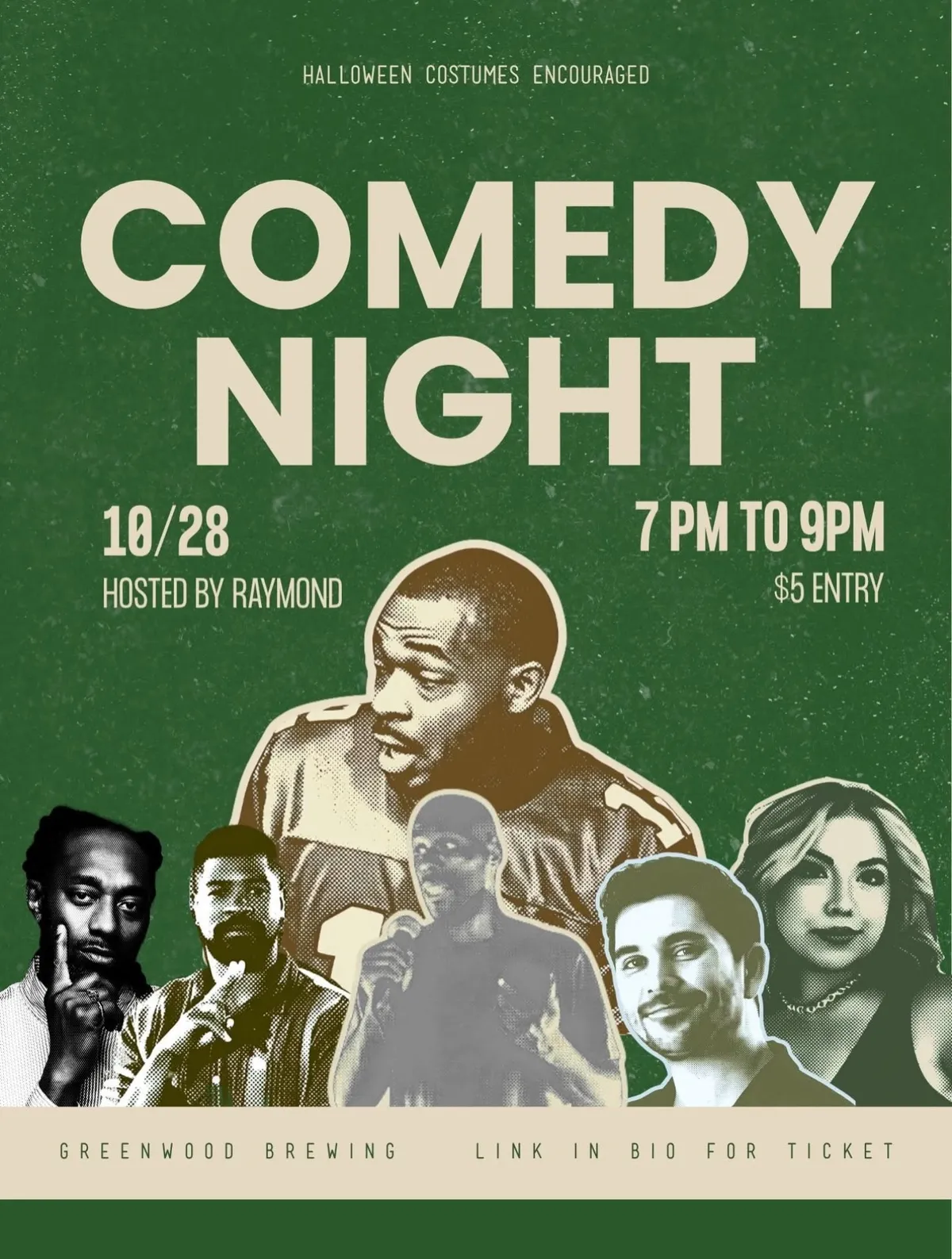 Halloween Comedy Night at Greenwood Brewing gallery photo 1