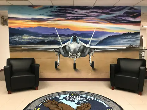 F-35,  LUKE AFB COMMAND POST