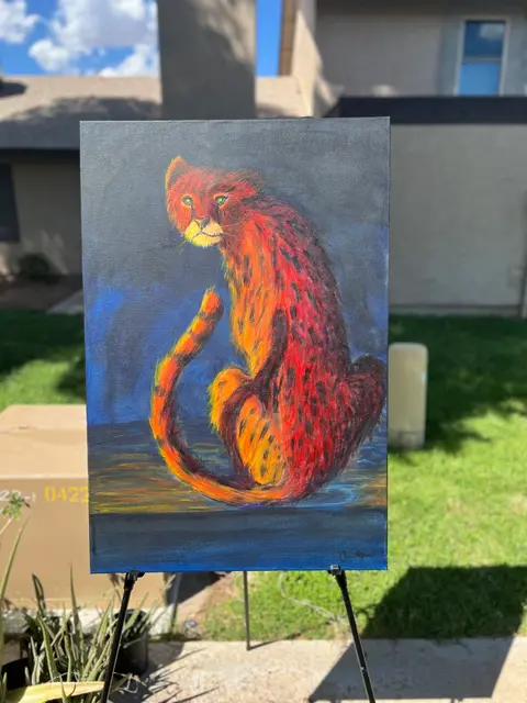 Orange Cheetah