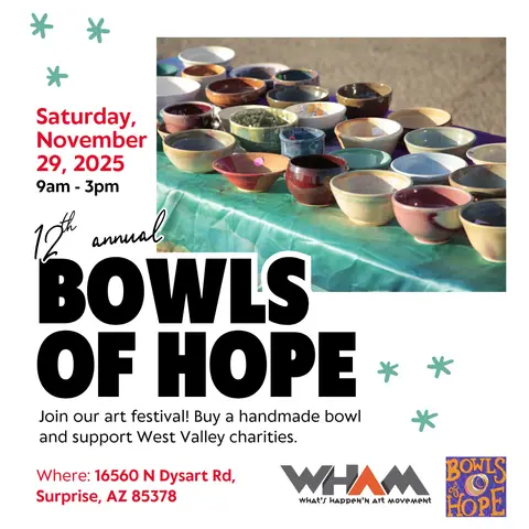 WHAM’s 12th Annual Bowls of Hope Art Festival gallery photo 2