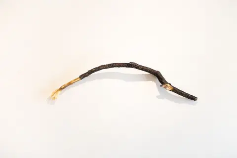 Black Beaded Stick
