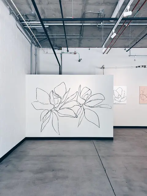 Magnolias Mural
