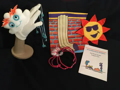 Grandparents box of puppets