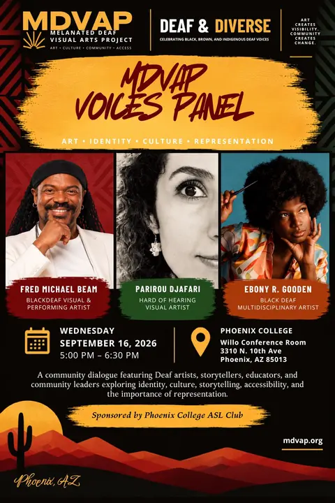 Deaf & Diverse: Celebrating Black, Brown, and Indigenous Deaf Voices — Phoenix Exhibition gallery photo 2