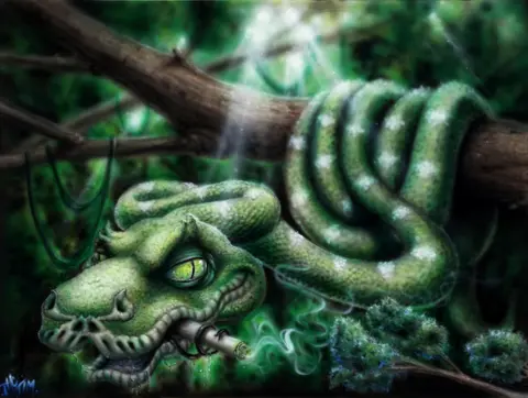 Bill the Smoking Boa