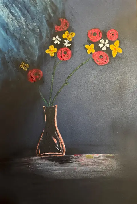 Blue Hour Bouquet