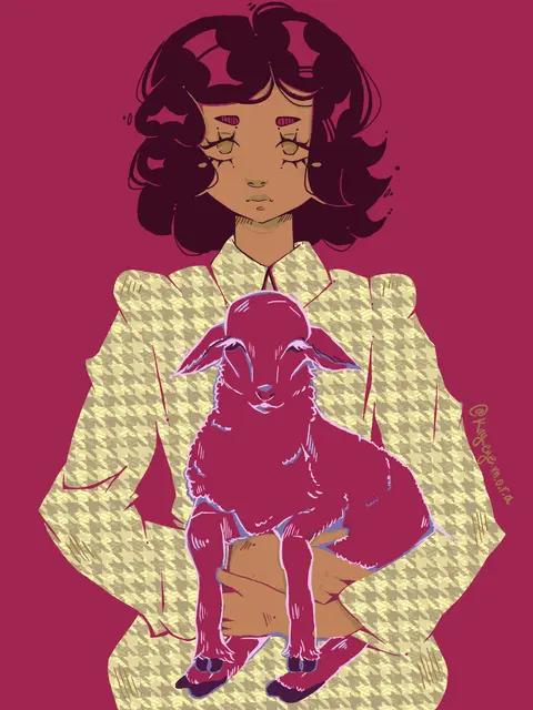 Girl n Goat