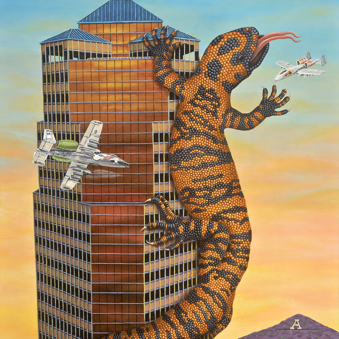 My Southwest View: Art Juxtaposing Iconic Pop Culture with Arizona Scenery gallery photo 2
